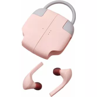 CARNEO BT sluchátka Becool light pink