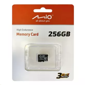 Mio 256 GB microSDXC, V30, U3, A2 paměťová karta