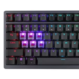 ASUS klávesnice ROG AZOTH, mechanická, Bluetooth, US, černá