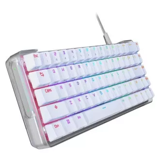 ASUS klávesnice ROG FALCHION ACE Moonlight White, mechanická, USB, US, bílá