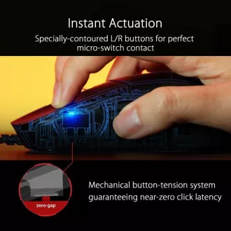 ASUS myš ROG STRIX IMPACT III, černá