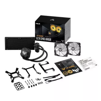ASUS vodní chladič CPU AIO TUF GAMING LC II 240 ARGB, 2x120mm, LGA1851, AM5