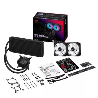 ASUS vodní chladič CPU AIO ROG STRIX LC III 240 ARGB, 2x120mm, LGA1851, AM5