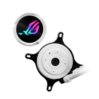 ASUS vodní chladič CPU AIO ROG STRIX LC III 240 ARGB WHITE, 2x120mm, LGA1851, AM5