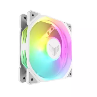 ASUS ventilátor TUF GAMING TR120 ARGB Reverse, 1x120mm, bílá