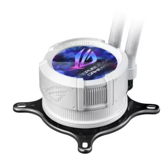 ASUS vodní chladič CPU AIO ROG STRIX LC III 360 ARGB LCD, 3x120mm, LCD Displej, LGA1851, AM5, černá