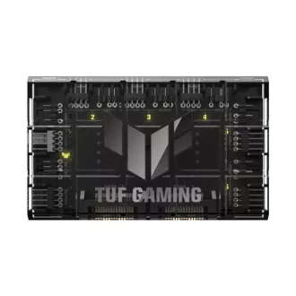 ASUS TUF GAMING ARGB FAN HUB, 6x ARGB Fan, 2x SATA, černá