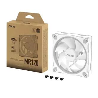 ASUS Ventilátor PRIME MR120 ARGB, 1x120mm, bílá