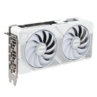 ASUS VGA NVIDIA GeForce RTX 5060 Ti DUAL OC 16G WHITE, 16GB GDDR7, 3xDP, 1xHDMI