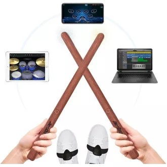 Smart Bubnovací Paličky AeroBand PocketDrum 2 PLUS - dřevo Smart Bubnovací Paličky AeroBand PocketDrum 2 PLUS - dřevo