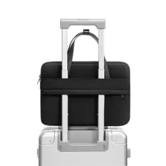 tomtoc Shoulder Bag - 14" a 13" MacBook Pro / Air, černá tomtoc Shoulder Bag - 14" a 13" MacBook Pro / Air, černá