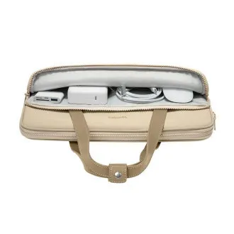tomtoc Shoulder Bag - 14" a 13" MacBook Pro / Air, khaki