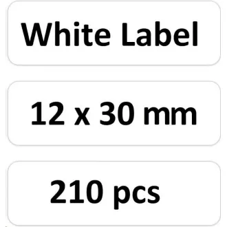 Niimbot štítky RP 12x30mm 210ks White pro D11 a D110