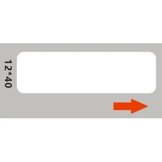 Niimbot štítky RP 12x40mm 160ks White pro D11 a D110 Niimbot štítky RP 12x40mm 160ks White pro D11 a D110