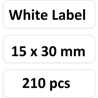 Niimbot štítky RP 15x30mm 210ks White pro D11 a D110 Niimbot štítky RP 15x30mm 210ks White pro D11 a D110