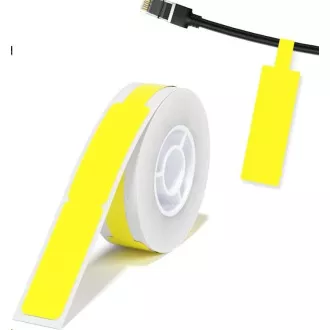 Niimbot štítky na kabely RXL 12, 5x109mm 65ks Yellow pro D11 a D110