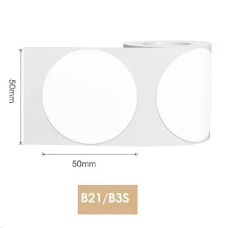Niimbot štítky R 50x50mm 150ks Round pro B21, B21S, B3S, B1 Niimbot štítky R 50x50mm 150ks Round pro B21, B21S, B3S, B1