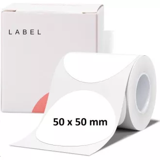 Niimbot štítky R 50x50mm 150ks Round pro B21, B21S, B3S, B1 Niimbot štítky R 50x50mm 150ks Round pro B21, B21S, B3S, B1