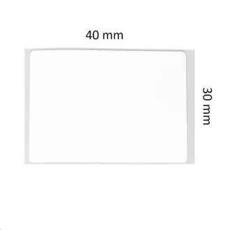 Niimbot štítky ER 40x30mm 230ks Průhledné pro B21, B21S, B3S, B1 Niimbot štítky ER 40x30mm 230ks Průhledné pro B21, B21S, B3S, B1