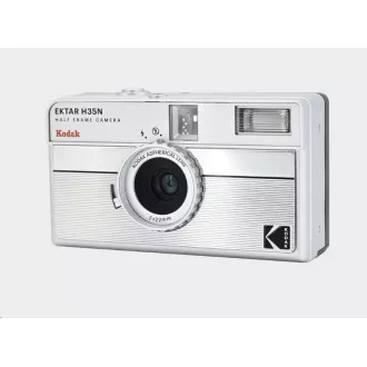 Kodak EKTAR H35N Camera Striped Silver