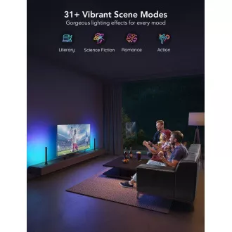 Govee SMART LED RGBIC Panel 38cm pro TV 43-75" - 2ks