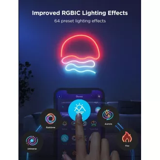 Govee Neon 2 MATTER ohebný LED pásek (3m) - RGBIC