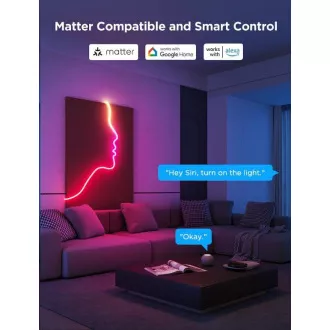 Govee Neon 2 MATTER ohebný LED pásek (3m) - RGBIC