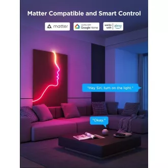 Govee Neon 2 MATTER ohebný LED pásek (5m) - RGBIC Govee Neon 2 MATTER ohebný LED pásek (5m) - RGBIC