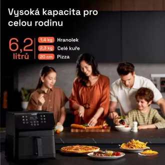 Cosori P651 PREMIUM II Chef edition 6, 2l horkovzdušná fritéza