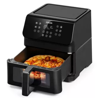 Cosori P653 PREMIUM II Plus Chef edition 6, 2l horkovzdušná fritéza, černá