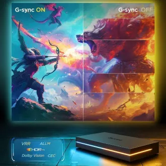 Govee AI Sync Box 2 Smart TV RGBICW podsvětlení 55-65"