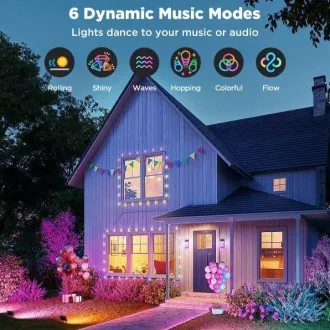 Govee Flood Lights 2 venkovní SMART LED světla 4ks