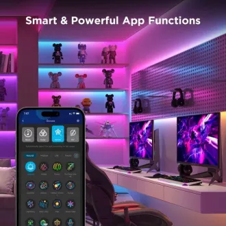 Govee WiFi RGBICW Smart PRO LED pásek 3m Matter - extra odolný
