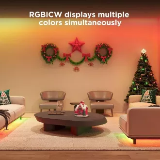 Govee WiFi RGBICW Smart PRO LED pásek 3m Matter - extra odolný