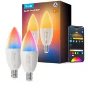 Govee Smart žárovka RGBWW 5W-50W 450lm E14 Long Life 2ks Matter