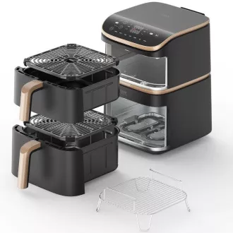 Cosori Turbo Tower Pro chytrá horkovzdušná fritéza 10, 8l černá