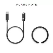 PLAUD NOTE Accessory Kit Black - Nabíječka a magnetický clip, černá