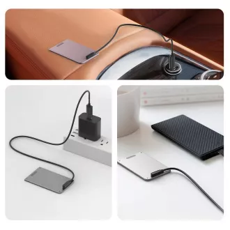 PLAUD NOTE Accessory Kit Black - Nabíječka a magnetický clip, černá