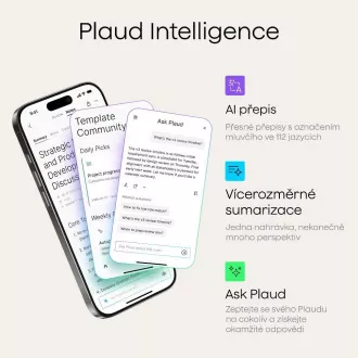 PLAUD Note PRO Silver - AI hlasový záznamník