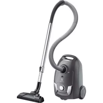 Electrolux Easy Go EEG44IGM sáčkový vysavač, 750 W, omyvatelný filtr, regulace výkonu, teleskopická trubice, šedý
