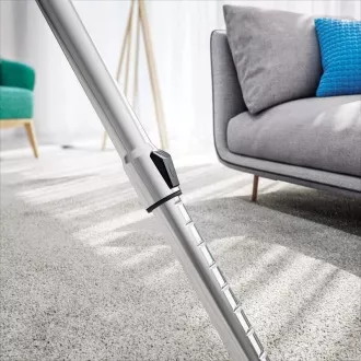Electrolux Easy Go EEG44IGM sáčkový vysavač, 750 W, omyvatelný filtr, regulace výkonu, teleskopická trubice, šedý