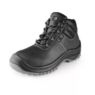 Obuv kotníková CXS SAFETY STEEL MANGAN S3, černá, vel. 37 Obuv kotníková CXS SAFETY STEEL MANGAN S3, černá, vel. 37