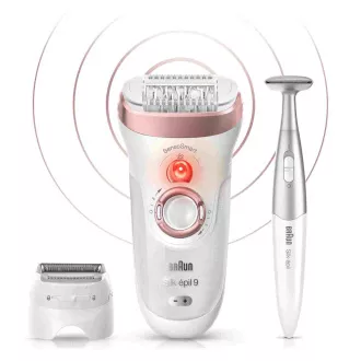 Braun Silk-épil 9-890 Rose Gold epilátor, SensoSmart, suché a mokré holení, 2 rychlosti, masážní systém, dárková edice Braun Silk-épil 9-890 Rose Gold epilátor, SensoSmart, suché a mokré holení, 2 rychlosti, masážní systém, dárková edice