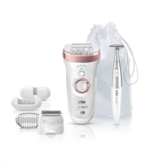 Braun Silk-épil 9-890 Rose Gold epilátor, SensoSmart, suché a mokré holení, 2 rychlosti, masážní systém, dárková edice Braun Silk-épil 9-890 Rose Gold epilátor, SensoSmart, suché a mokré holení, 2 rychlosti, masážní systém, dárková edice