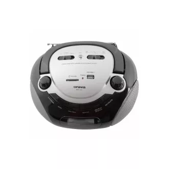 Orava RSU-05 přehrávač, USB/SD přenosný, Bluetooth, AM/FM/SW1/SW2 rádio, výstup na sluchátka, LCD displej