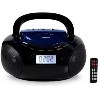 Orava RSU-05 přehrávač, USB/SD přenosný, Bluetooth, AM/FM/SW1/SW2 rádio, výstup na sluchátka, LCD displej