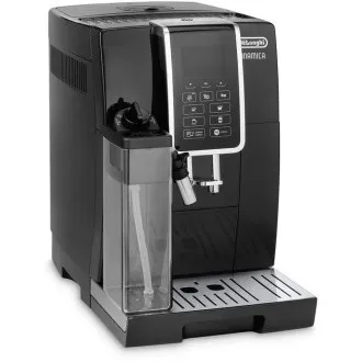 DeLonghi Dinamica ECAM 350.55.B automatický kávovar, 15 bar, vestavěný mlýnek, mléčný systém, zásobník na mletou kávu
