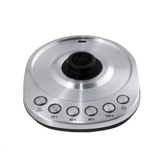 ORAVA Delux rychlovarná konvice, 2200 W, 1.7 l, regulace teploty, automatické vypnutí, nerez