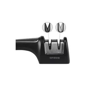 ORAVA BN-10 brousek nožů, manuální, diamantové / keramické kotouče, Soft Touch rukojeť ORAVA BN-10 brousek nožů, manuální, diamantové / keramické kotouče, Soft Touch rukojeť