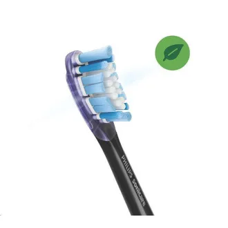Philips HX9054/33 Sonicare G3 Premium Gum Care, náhradní hlavice, standardní hlavice, 4 kusy, nasazovací, černá